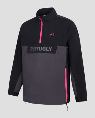 PuttUgly Showerproof Jacket - Charcoal Grey