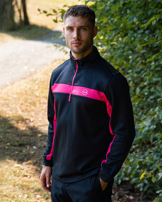 PuttUgly Quarter Zip - Black