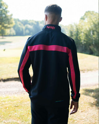 PuttUgly Quarter Zip - Black